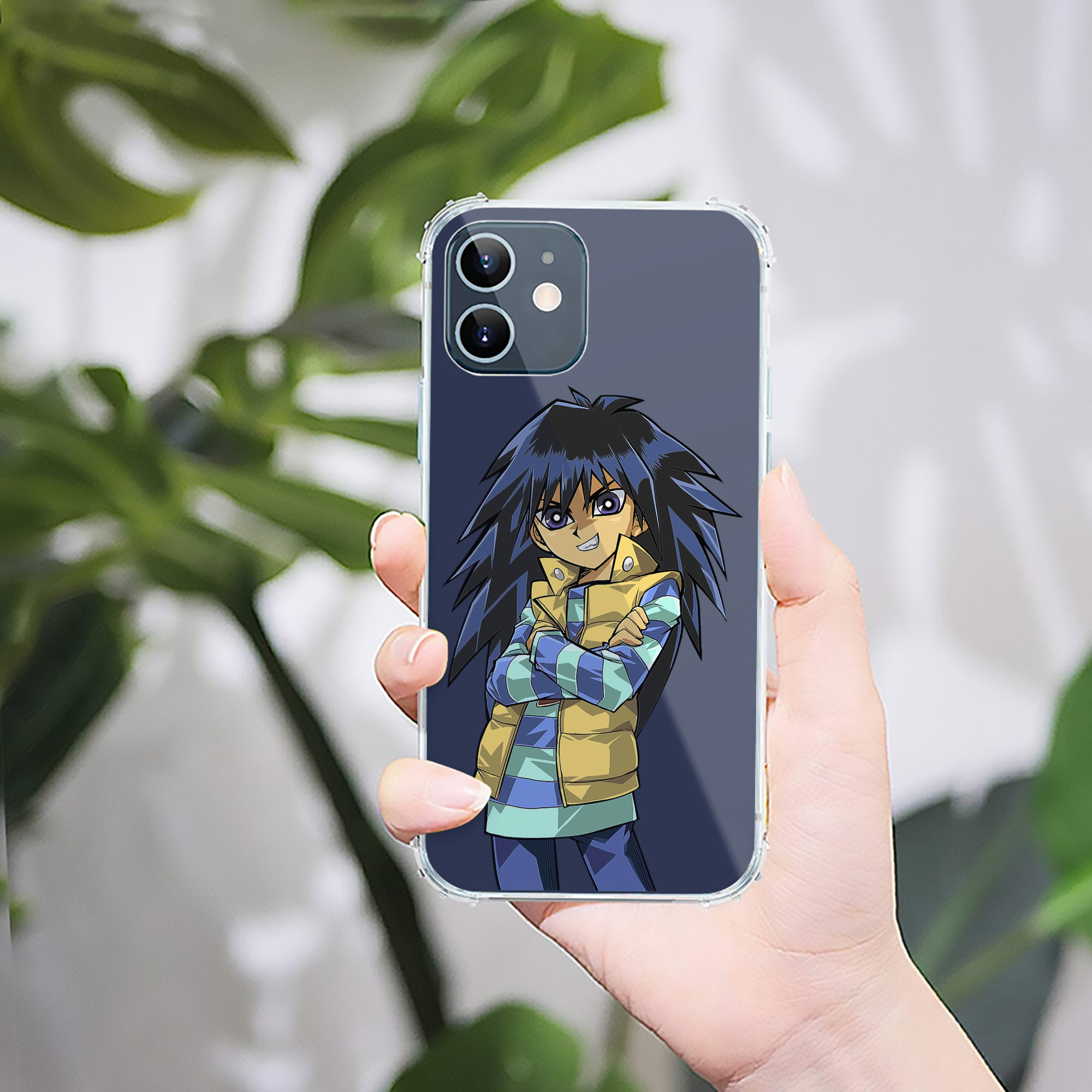（画像用） 遊☆戯☆王 Yu-Gi-Oh! 【iPhone 12シリーズ対応】透明スマホケース（クリアソフトケース）
